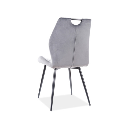 Тапициран стол Arco 51x51x91 сив/черно DIOMMI ARCOVCSZ 80-056 Тапициран стол Arco 51x51x91 сив/черно DIOMMI ARCOVCSZ 80-056