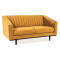 Двуместен диван Asprey2 150x85x78 къри кадифе/венге DIOMMI ASPREY2VCU68 80-1559