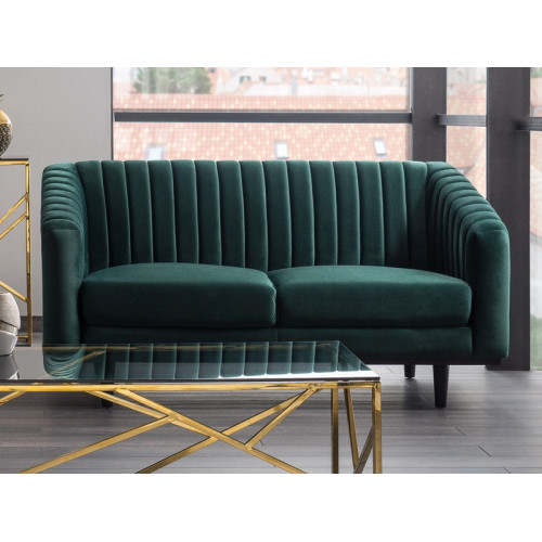 Двуместен диван Asprey2 150x85x78 зелено кадифе/венге DIOMMI ASPREY2VZ78 80-1561 Двуместен диван Asprey2 150x85x78 зелено кадифе/венге DIOMMI ASPREY2VZ78 80-1561