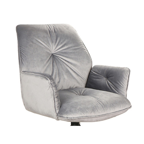 Тапициран стол Boogie II 60x45x89 сиво кадифе/черно DIOMMI BOOGIEIIVCSZ 80-399 Тапициран стол Boogie II 60x45x89 сиво кадифе/черно DIOMMI BOOGIEIIVCSZ 80-399