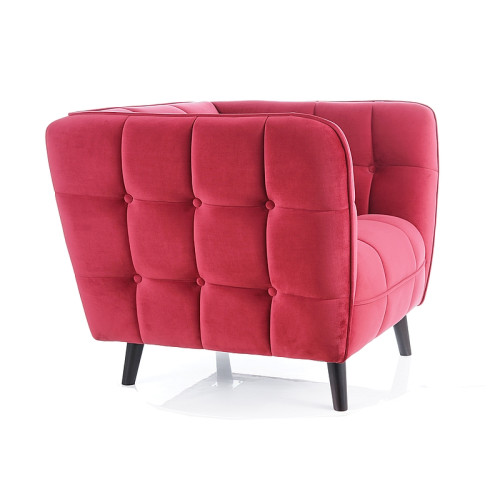 Фотьойл CASTELLO 1 бордо и венге 92x85x78 DIOMMI CASTELLO1V59