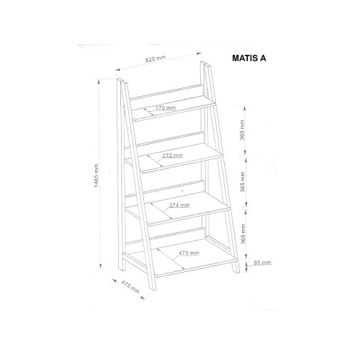 MATIS A BOOKCASE DIOMMI MATISA MATIS A BOOKCASE DIOMMI MATISA