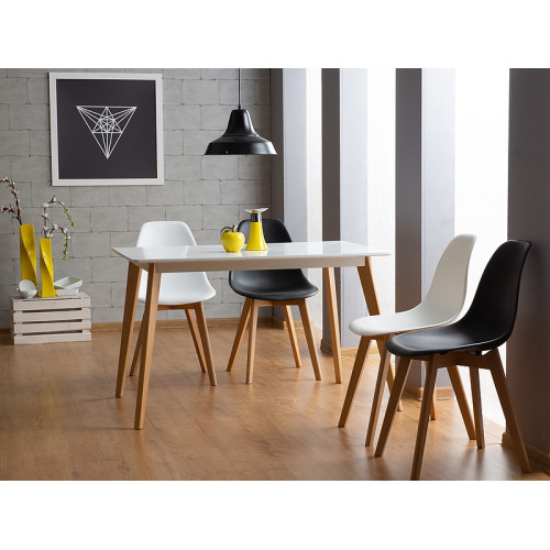 Стол MORIS черен PP бук 47x37x84 DIOMMI MORISBUC Стол MORIS черен PP бук 47x37x84 DIOMMI MORISBUC