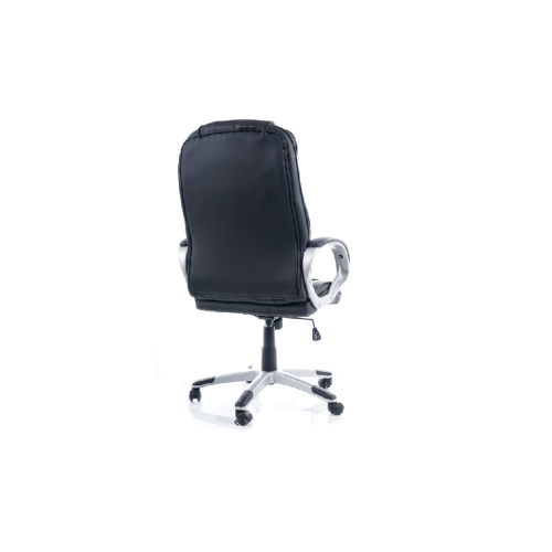 Офис стол Q-031 64x48x112 черна еко кожа DIOMMI OBRQ031C 80-1665 Офис стол Q-031 64x48x112 черна еко кожа DIOMMI OBRQ031C 80-1665