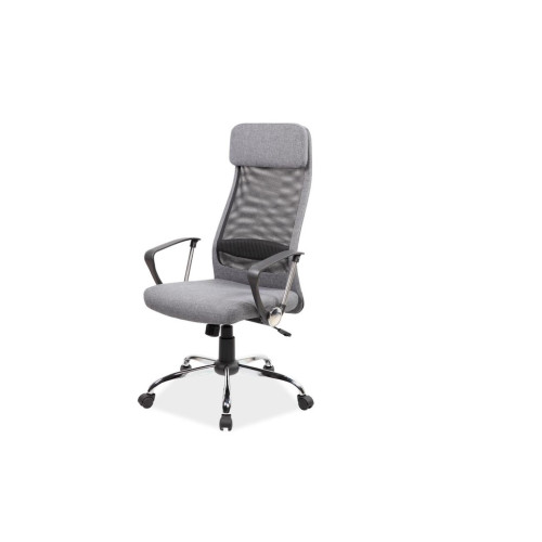 Офис стол Q-345 62x49x118 сива дамаска DIOMMI OBRQ345SZ 80-1441 Офис стол Q-345 62x49x118 сива дамаска DIOMMI OBRQ345SZ 80-1441