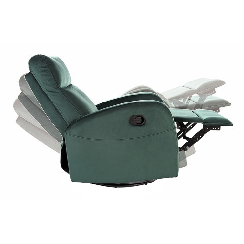 Разтегателен фотьойл Olimp 72x80-160x101 зелено кадифе DIOMMI OLIMPVZ 80-890