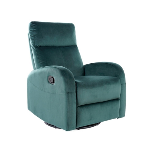 Разтегателен фотьойл Olimp 72x80-160x101 зелено кадифе DIOMMI OLIMPVZ 80-890
