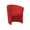 Кресло TM-1 67x60x76 червена еко кожа DIOMMI TM1CZERP 80-176
