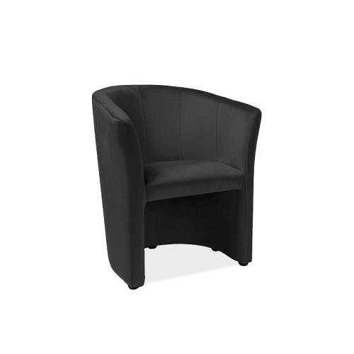 Кресло TM-1 67x60x76 черно кадифе DIOMMI TM1V19 80-179